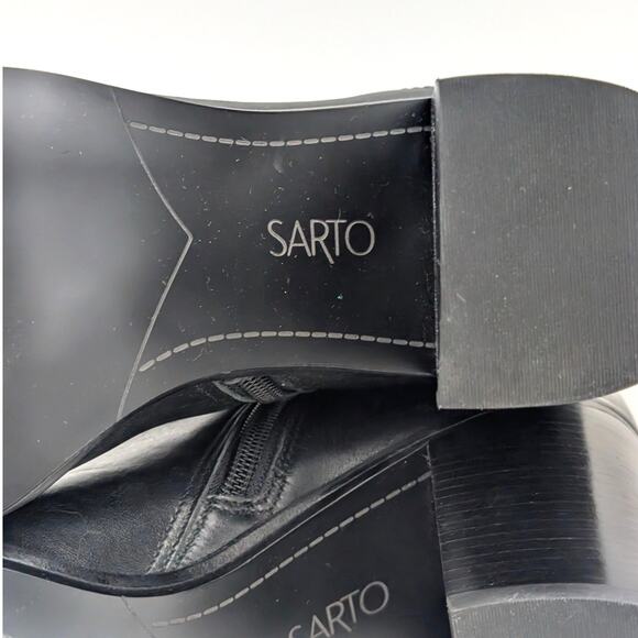 Sarto by Franco Sarto Ticada Pointed Toe Bootie Women's Black Size US10M EU41 - Picture 13 of 13